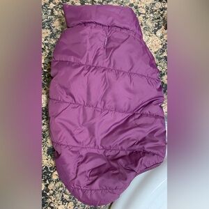 Quilted dog jacket-